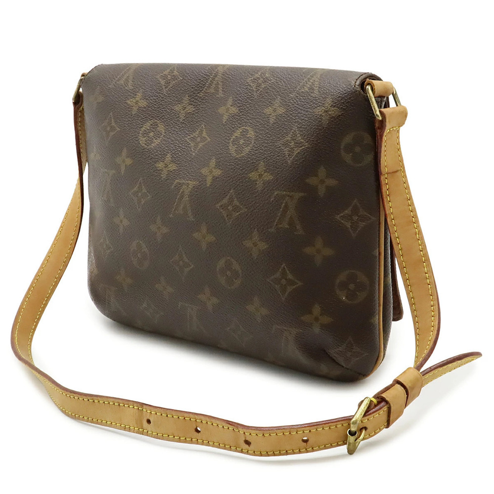 Louis Vuitton Tango Musette One Short Bag Shoulder Monogram Brown